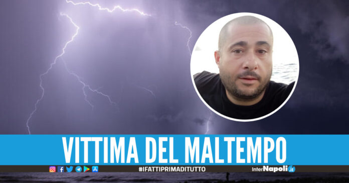Muore folgorato in provincia di Napoli, Ugo forse colpito da un fulmine