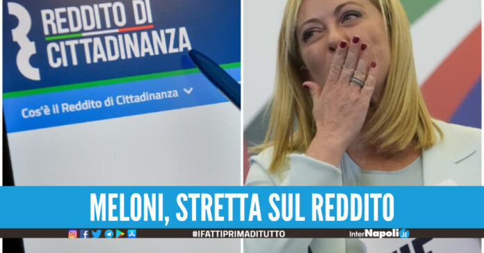 Reddito di Cittadinanza, Meloni ha deciso Solo queste categorie lo manterranno