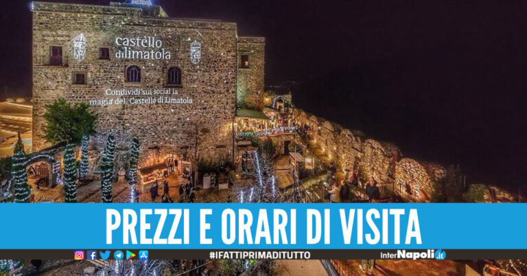 Si respira aria di Natale, inaugurati i mercatini al Castello di Limatola: prezzi e orari