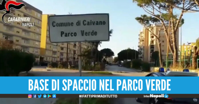 Spaccio di droga al Parco Verde