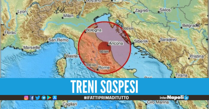 Terremoto Ancona, foto La Repubblica
