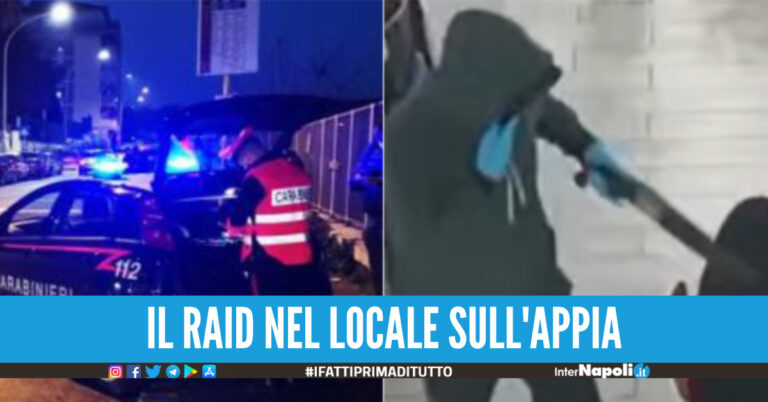 Terrore in un ristorante a Sant'Antimo, rapinatori armati di fucile portano via l'incasso