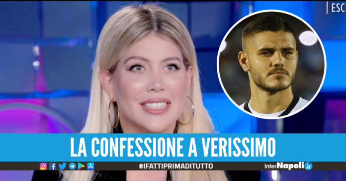 Wanda Nara a Verissimo, Mauro Icardi
