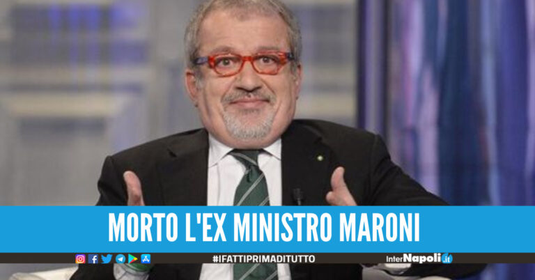 È morto Roberto Maroni, l’ex ministro della Lega stroncato dalla malattia