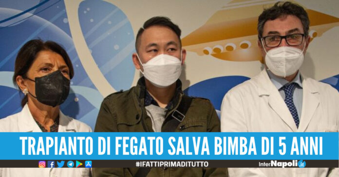 trapianto di fegato salva bimba di 5 anni