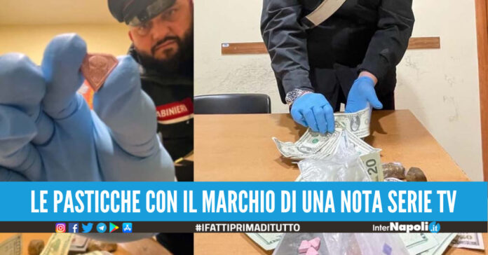Girava con pasticche e dollari americani, preso il 'pusher' in Costiera Sorrentina