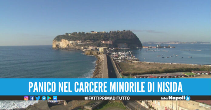 panico nel carcere minorile di Nisida