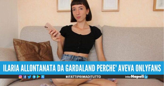 Ilaria allontanata da Gardaland perché aveva Onlyfans