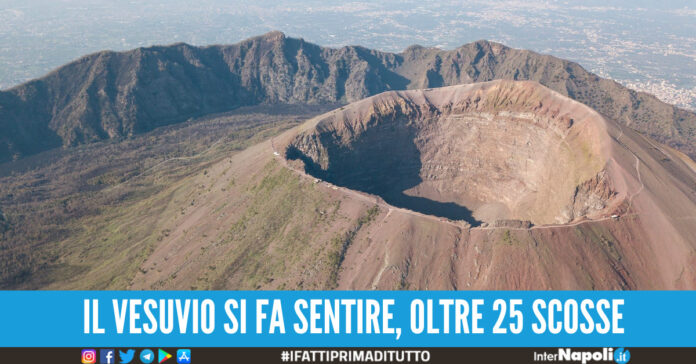 Il Vesuvio trema, avvertite oltre 25 scosse, gli esperti: 