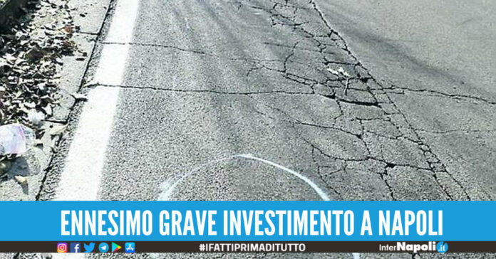 Anziano investito Napoli