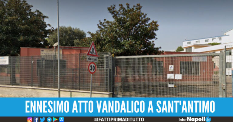 Ennesimo atto vandalico a Sant'Antimo