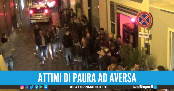 movida aversa minacce col fucile