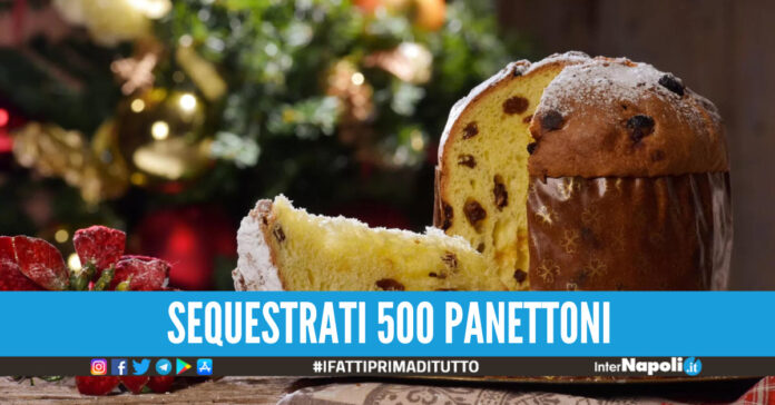 panettoni sequestrati Casertano