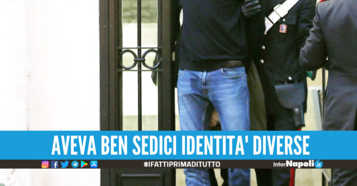 ricercato da undici anni sedici identità
