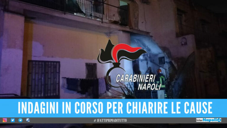 Esplode bombola di gas, distrutta un’abitazione in provincia di Napoli