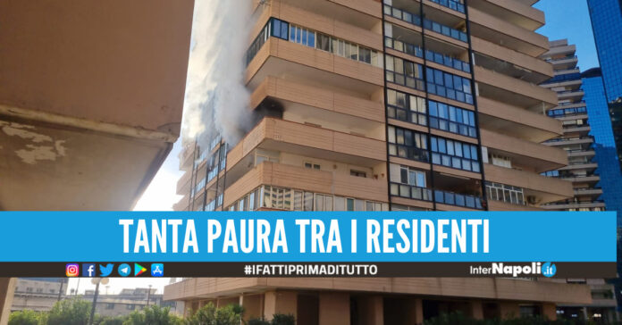 esplosione centro direzionale