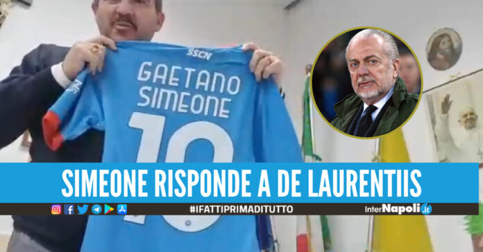 consigliere Simeone maglia Napoli