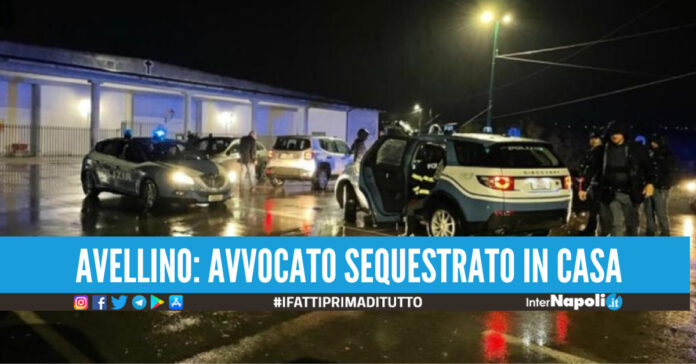 Incubo nella notte ad Altavilla, avvocato sequestrato in casa propria