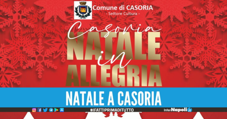 Natale a Casoria, raddoppiano gli eventi per i bambini: il programma