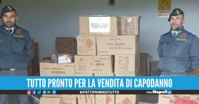 Sequestrati 748 kg di fuochi d'artificio, il carico era partito da Napoli