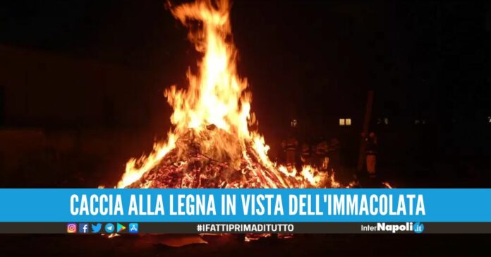 Stop ai falò abusivi a Castellammare, sequestrate 60 tonnellate di legna