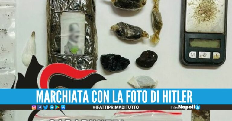 Vendevano ‘l’hashish di Hitler’ nel Napoletano, arrestati 2 fidanzati