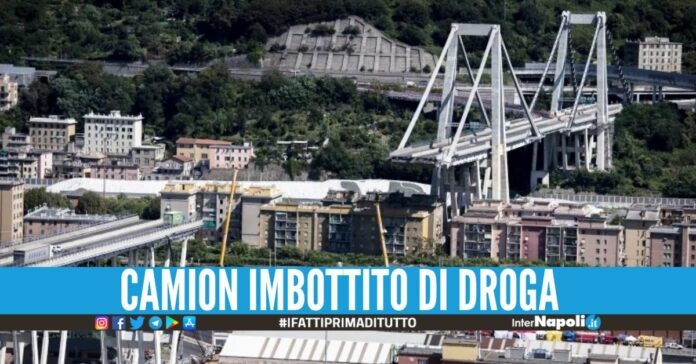 Carico di droga diretto a Secondigliano inghiottito nel crollo del Morandi