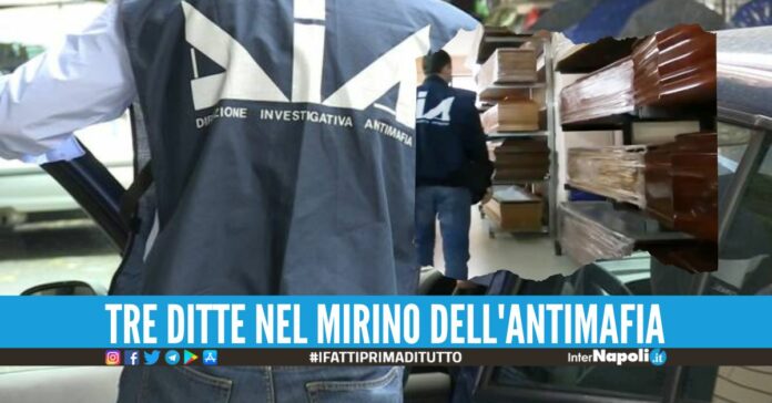 Blitz della Dia contro i prestanome delle onoranze funebri, arrestati mamma e figlio