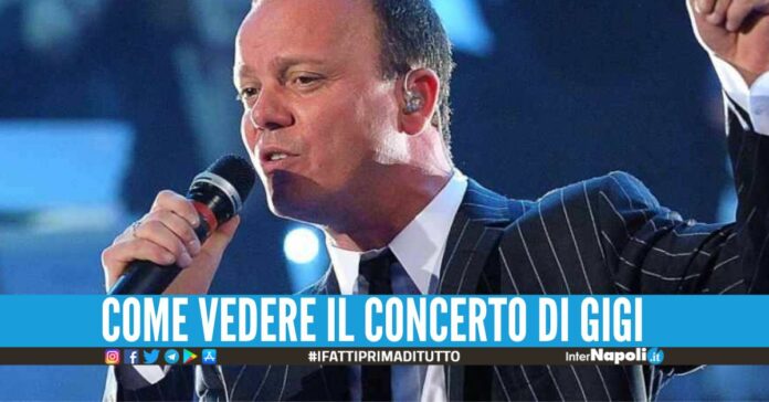 Gigi D'Alessio torna in tv con il concerto di Capodanno, telecamere in piazze