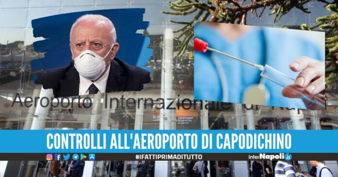 Tamponi obbligatori per chi sbarca dalla Cina, De Luca firma l'ordinanza
