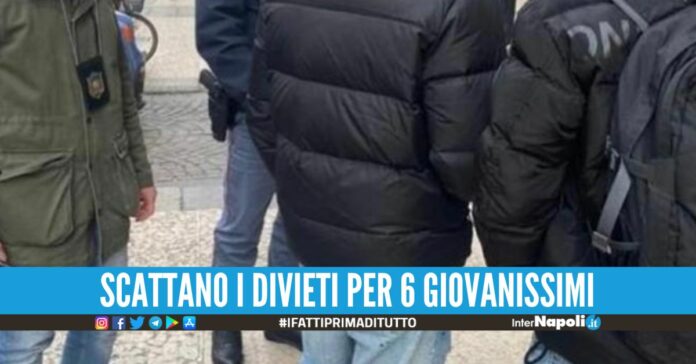 Rissa a Marechiaro e coltellate alla fidanzata, dopo le denunce scatta l'esclusione dai locali