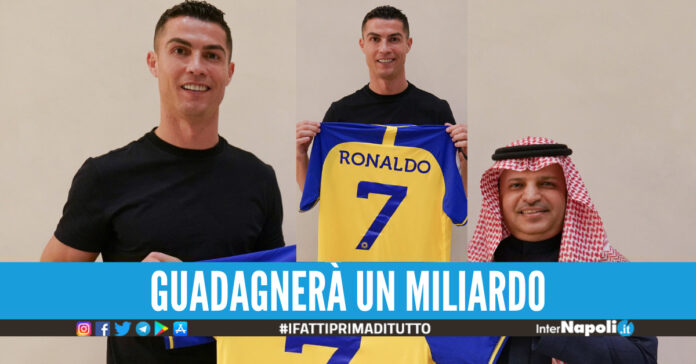 Cristiano Ronaldo è un giocatore dell'Al Nassr