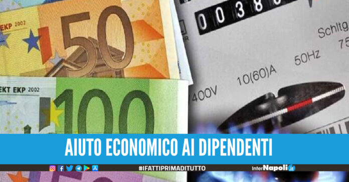 Il regalo ai dipendenti, bonus di 2.400 euro a testa per il caro bollette