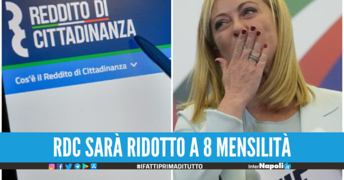 Manovra 2023, arriva il taglio sulle mensilità del reddito di cittadinanza