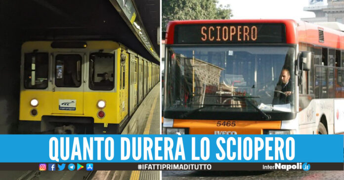 Napoli, venerdì 16 sciopero generale dei mezzi