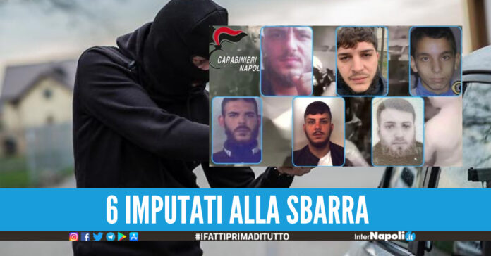 Rapine con sparatorie tra Secondigliano, Giugliano e Casavatore condannata la banda