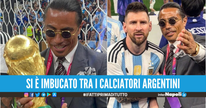 Salt Bae con Lionel Messi