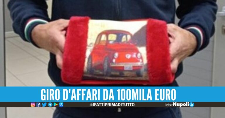 Sequestrate 6mila borse d'acqua calda elettriche a Napoli, falso marchio Fiat