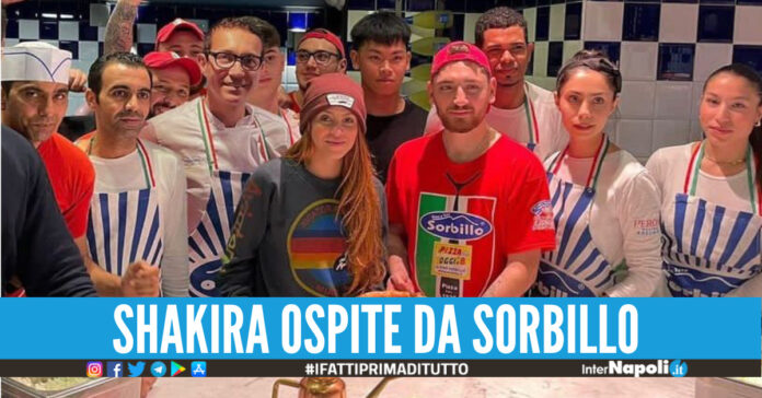 Shakira ospite da Sorbillo