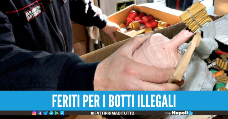 Botti illegali, 22enne ricoverato a Napoli: amputate due dita, ferito anche all’occhio