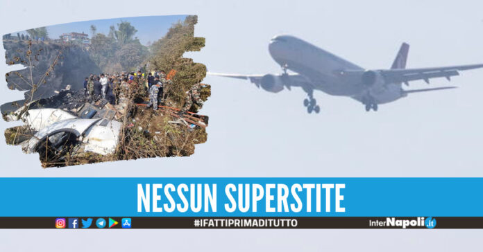 Aereo precipitato in Nepal