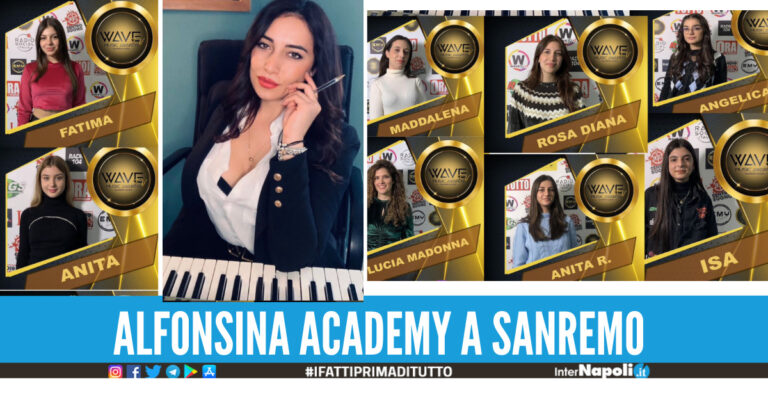 Alfonsina Academy in viaggio verso Sanremo, 8 giovani artisti parteciperanno al ‘Wave Tv’