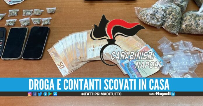 Arrestati zia e nipote a Mugnano, lui girava con la pistola a Giugliano droga