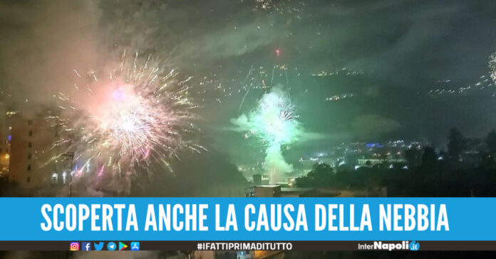 Capodanno a Napoli, picco di inquinamento a causa dei botti e dell'anticiclone africano