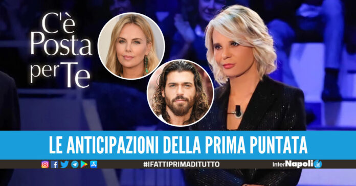 'C’è Posta per Te' riparte col botto, Charlize Theron e Can Yaman super ospiti