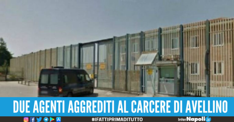 Ancora violenza nel carcere in Campania, testata in faccia e mazza in testa a due agenti
