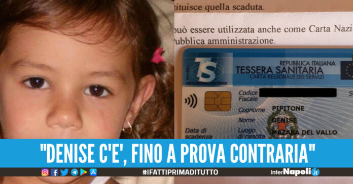 denise pipitone tessera sanitaria