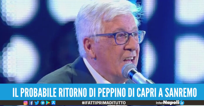 il probabile ritorno di Peppino di Capri a Sanremo