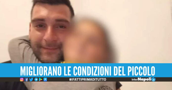bimbo picchiato dal nonno