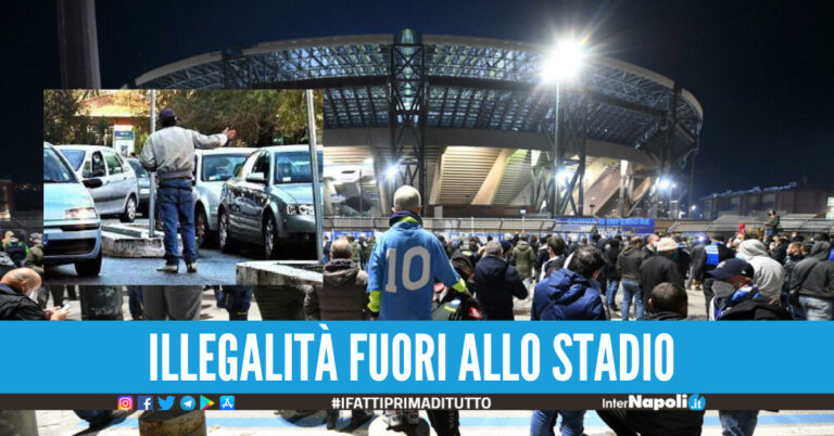 Napoli vince in campo ma perde fuori, raffica di multe e sequestri all’uscita dallo stadio